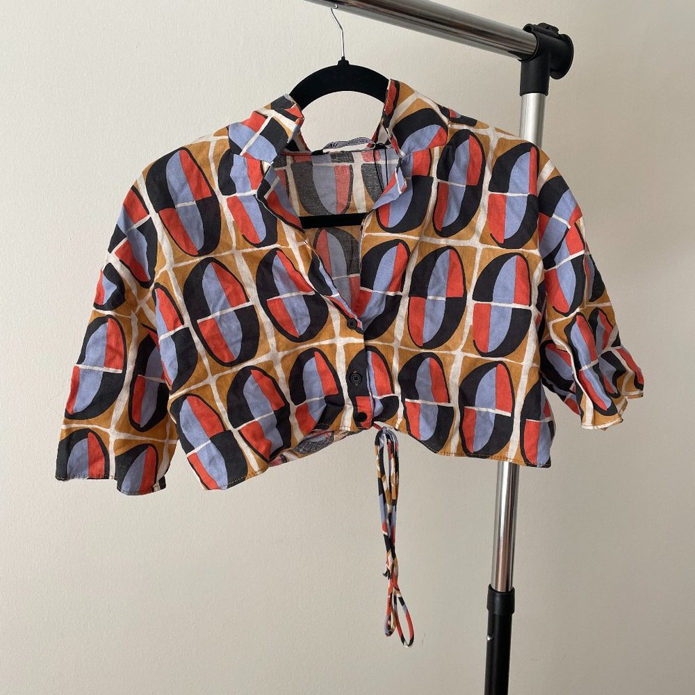 ZARA Beach Crop Top